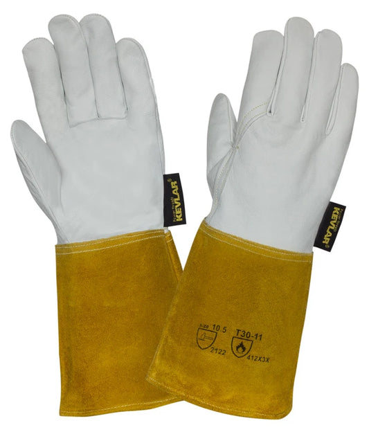 Soft Leather Welding Work Gloves CE Quality